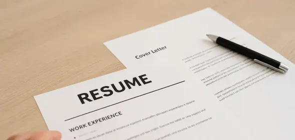 Candidat remplissant un formulaire de candidature en ligne avec CV et lettre de motivation