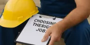 Candidat compare des offres d’emploi et réfléchit à ses valeurs et compétences