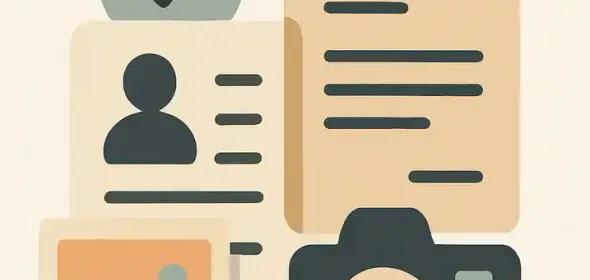 Un candidat hésite entre lettre de motivation et CV au bureau
