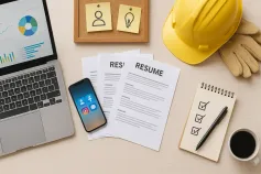 Recruiter comparing recruitment channels on a dashboard