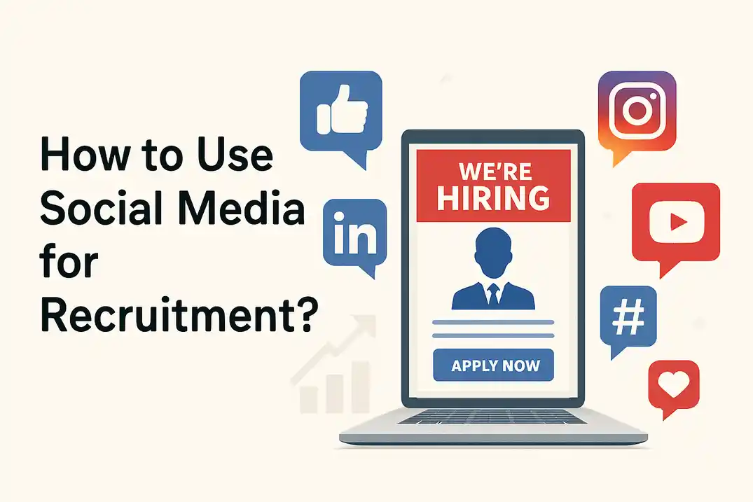 HR-Manager plant eine Social-Media-Recruiting-Kampagne
